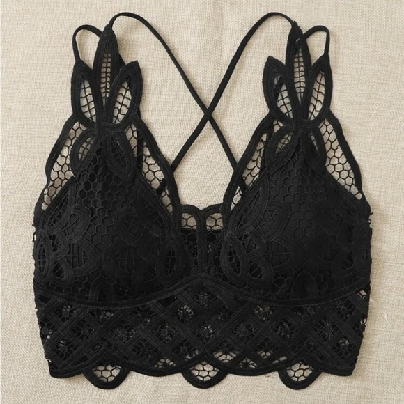 Boho Vintage Inspired
Crochet Longline Bralette - Picture 4 of 8